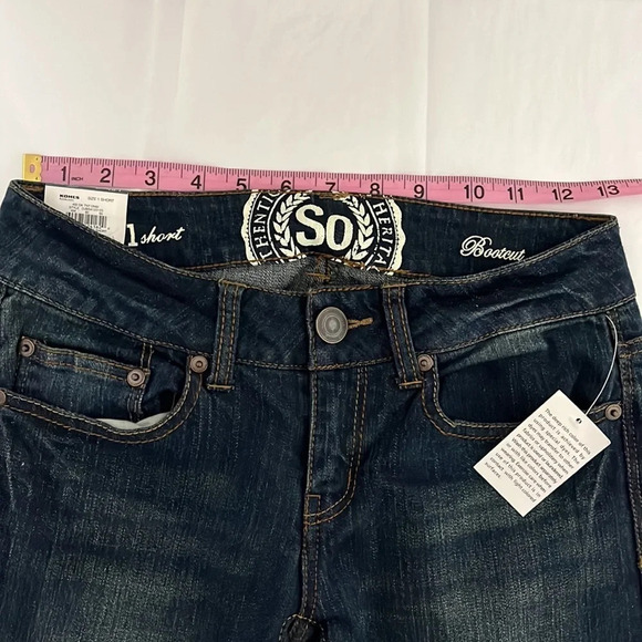 SO NWT boot cut jeans size 26 waist (1) - Picture 7 of 9